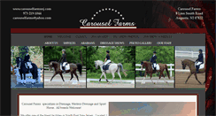 Desktop Screenshot of carouselfarmsnj.com